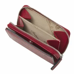 Castelijn & Beerens Damengeldbörsen Hochformat<Donna Geldbörse RFID Leder 8 cm rot