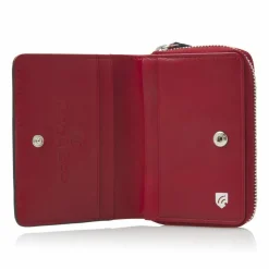 Castelijn & Beerens Damengeldbörsen Hochformat<Donna Geldbörse RFID Leder 8 cm rot