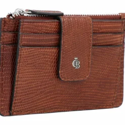 Discount Castelijn & Beerens Donna Geldbörse RFID Leder 12 cm cognac