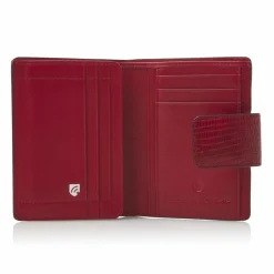 New Castelijn & Beerens Donna Geldbörse RFID Leder 9 cm rot