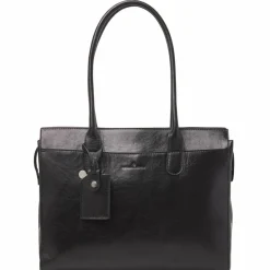Castelijn & Beerens Ellen Schultertasche Leder 40 cm Laptopfach