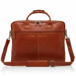 Best Castelijn & Beerens Firenze Aktentasche RFID Leder 45 cm Laptopfach lightbrown