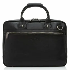 Clearance Castelijn & Beerens Firenze Aktentasche RFID Leder 40 cm Laptopfach black
