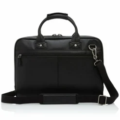 Clearance Castelijn & Beerens Firenze Aktentasche RFID Leder 40 cm Laptopfach black