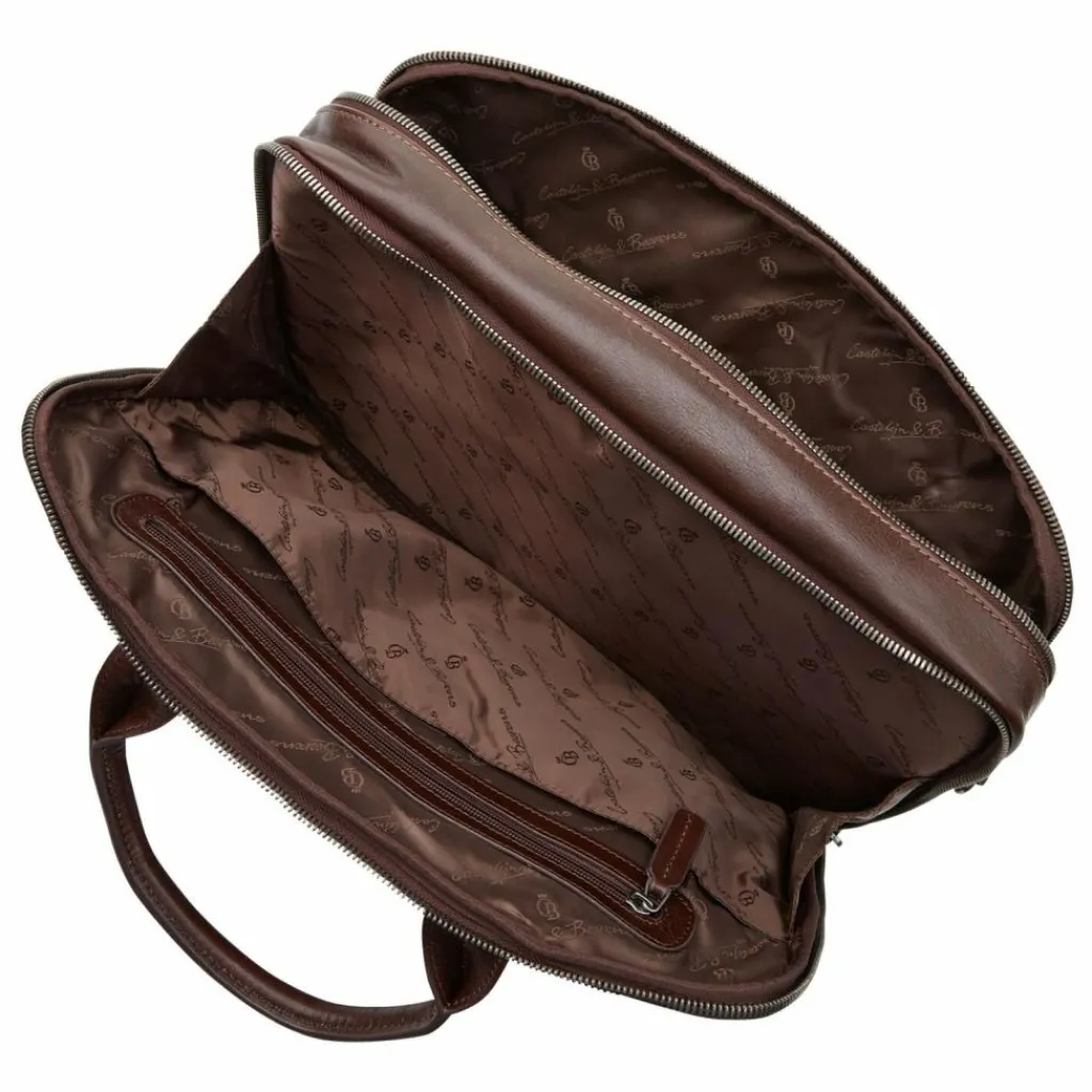 Castelijn & Beerens Firenze Aktentasche RFID Leder 43 cm Laptopfach