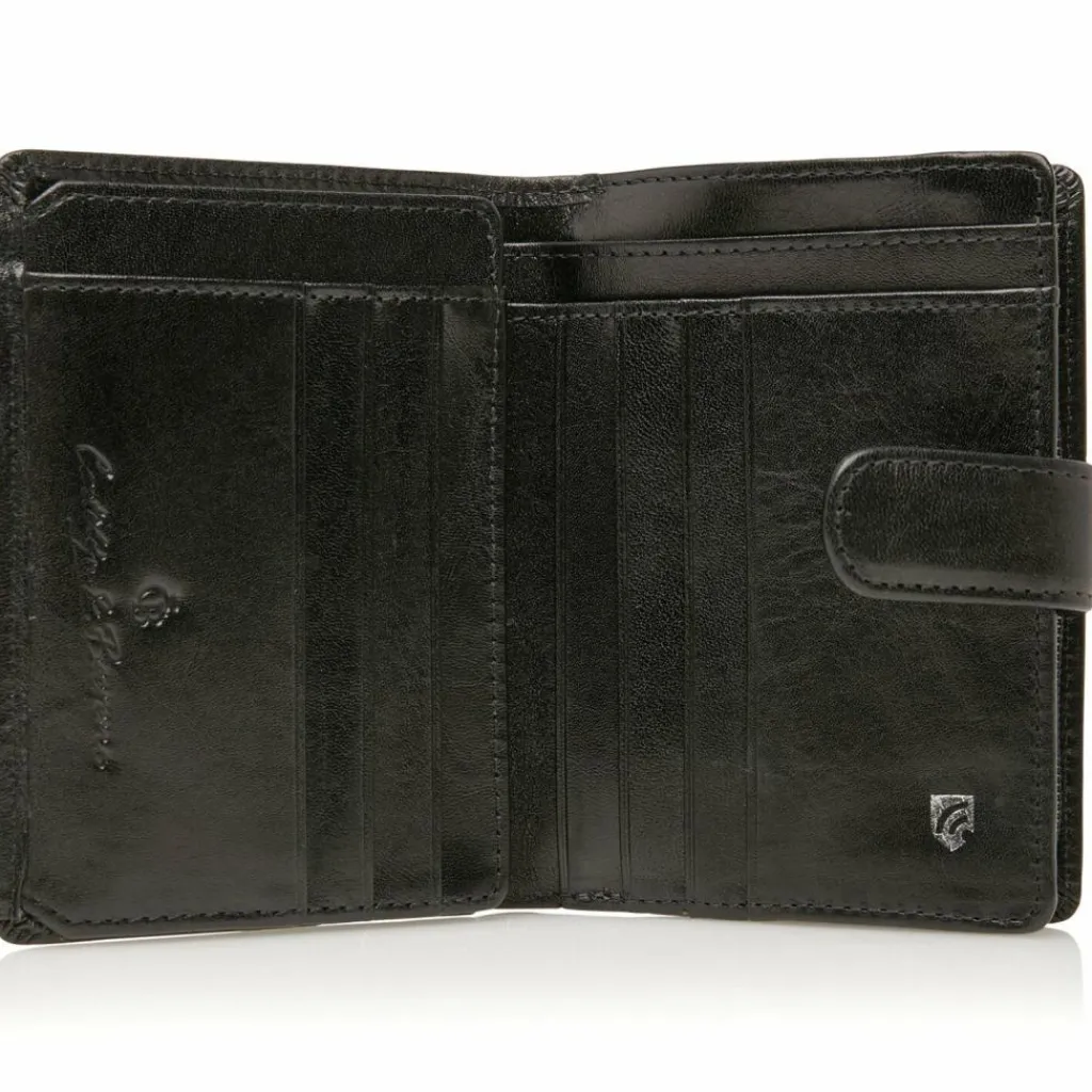 Clearance Castelijn & Beerens Gaucho Geldbörse RFID Leder 9,5 cm black