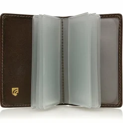 Castelijn & Beerens Visitenkartenetuis<Gaucho Kreditkartenetui RFID Leder 7 cm mocca