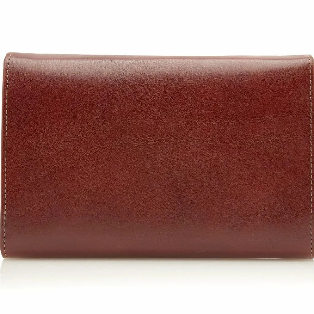 Castelijn & Beerens Damengeldbörsen Querformat<Gaucho Geldbörse RFID Leder 14 cm cognac