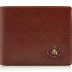 Castelijn & Beerens Herrengeldbörsen Querformat<Gaucho Geldbörse RFID Leder 11 cm cognac