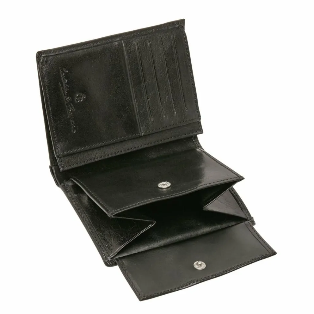 Castelijn & Beerens Gaucho Geldbörse RFID Leder 9 cm black