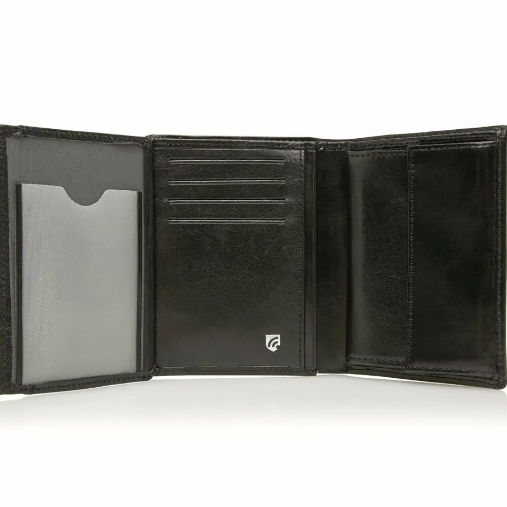 Castelijn & Beerens Gaucho Geldbörse RFID Leder 9 cm black