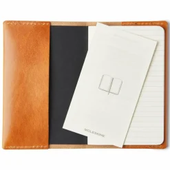 Outlet Castelijn & Beerens Gaucho Notizbuch Leder 15 cm cognac