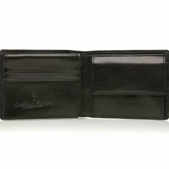 Castelijn & Beerens Herrengeldbörsen Querformat<Gaucho Geldbörse RFID Leder 11 cm black
