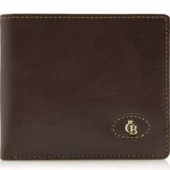 Castelijn & Beerens Herrengeldbörsen Querformat<Gaucho Geldbörse RFID Leder 10,5 cm mocca