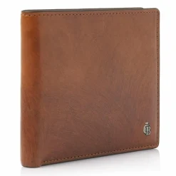 Castelijn & Beerens Herrengeldbörsen Querformat<Geldbörse RFID Schutz Leder 10.5 cm cognac