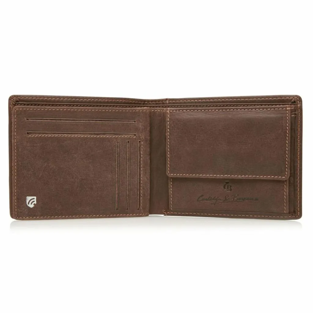 Herren Castelijn & Beerens Geldbörse RFID Schutz Leder 11.5 cm
