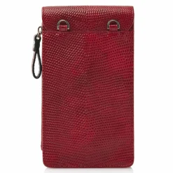 Castelijn & Beerens Handytaschen<Handytasche Leder 10.5 cm rot
