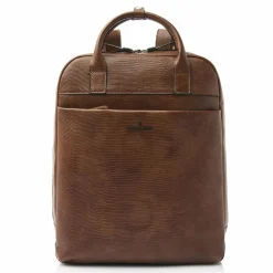 Castelijn & Beerens Lederrucksäcke|Business-Rucksäcke<Hanne Business-Rucksack RFID Schutz Leder 40 cm Laptopfach cognac