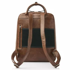Castelijn & Beerens Lederrucksäcke|Business-Rucksäcke<Hanne Business-Rucksack RFID Schutz Leder 40 cm Laptopfach cognac