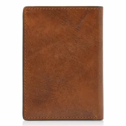 Castelijn & Beerens Kreditkartenetui RFID Schutz Leder 7.5 cm cognac