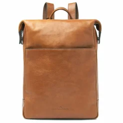 Online Castelijn & Beerens Laurens Daypack RFID Schutz Leder 41 cm Laptopfach light brown