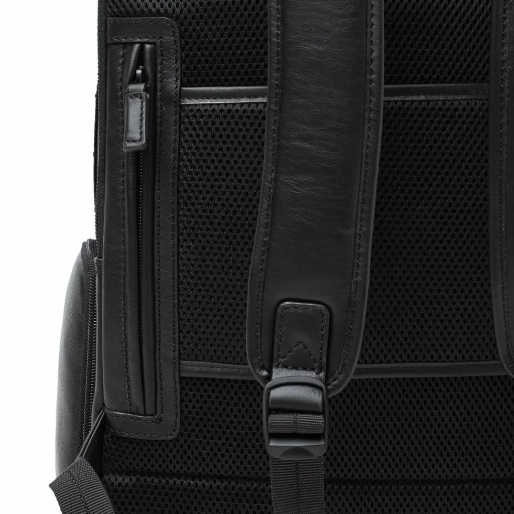 Castelijn & Beerens Nappa X Reiserucksack RFID Leder 43 cm Laptopfach