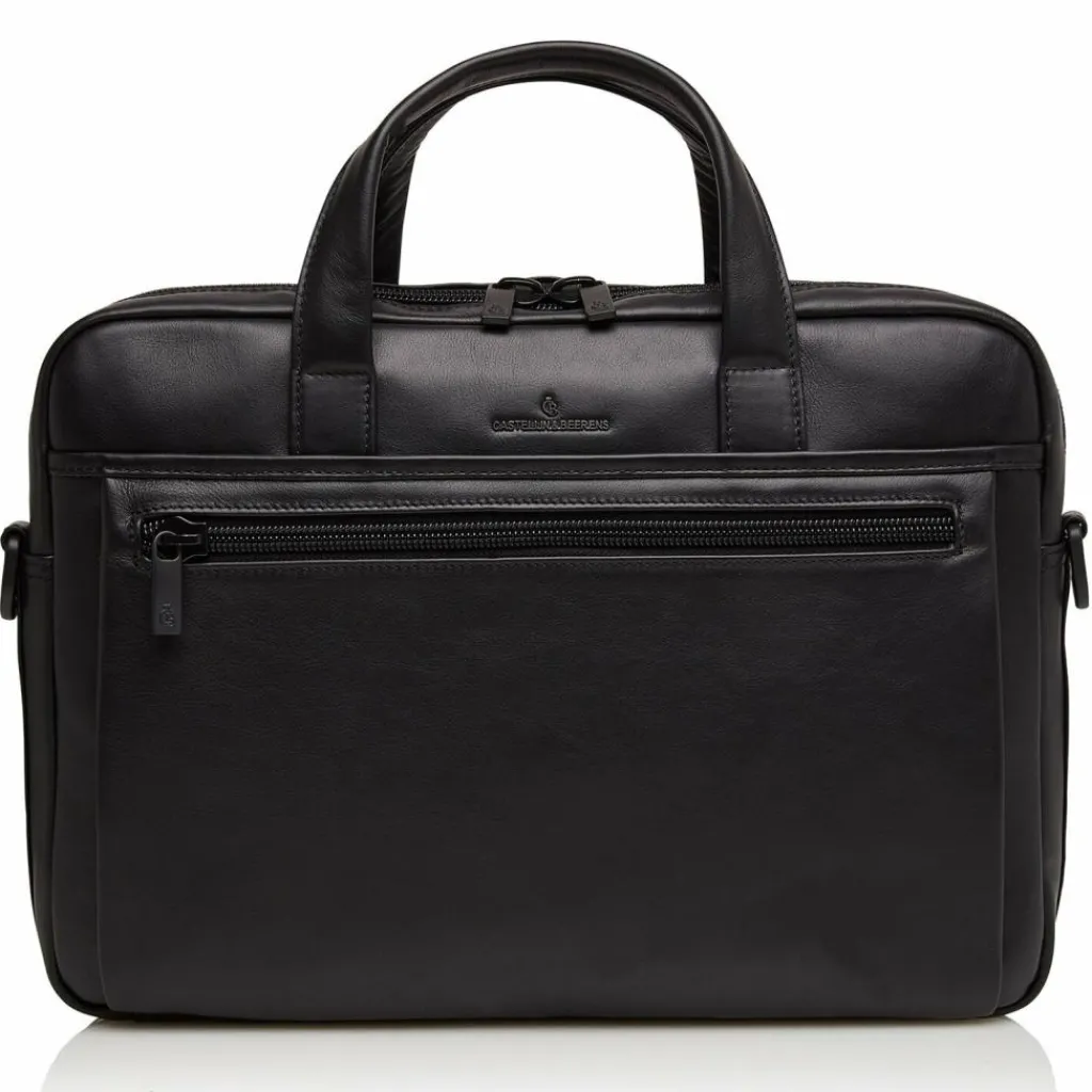 Sale Castelijn & Beerens Nappa X Charlie Aktentasche RFID Leder 41 cm Laptopfach black