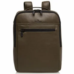 New Castelijn & Beerens Nappa X Victor Rucksack RFID Leder 42 cm Laptopfach dark
