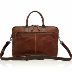 Castelijn & Beerens Renee Aktentasche RFID Leder 41 cm Laptopfach lightbrown