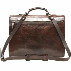Castelijn & Beerens Laptoptaschen|Aktentaschen<Rien Aktentasche RFID Leder 39,5 cm Laptopfach cognac