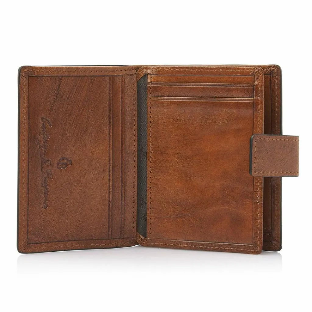 Best Castelijn & Beerens Rien Geldbörse RFID Leder 8 cm cognac2