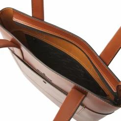 Castelijn & Beerens Shopper|Schultertaschen<Sara Shopper Tasche Leder 34 cm cognac