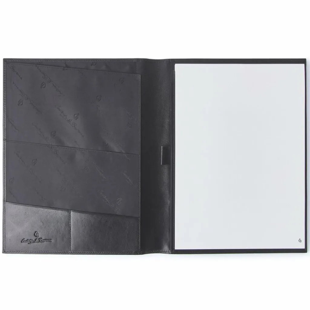 Sale Castelijn & Beerens Schreibmappe Leder 32,5 cm schwarz