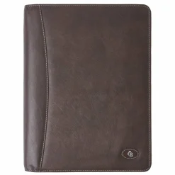 Castelijn & Beerens Mappen Aller Art<Schreibmappe Leder 35,5 cm mocca