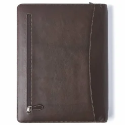 Castelijn & Beerens Mappen Aller Art<Schreibmappe Leder 35,5 cm mocca