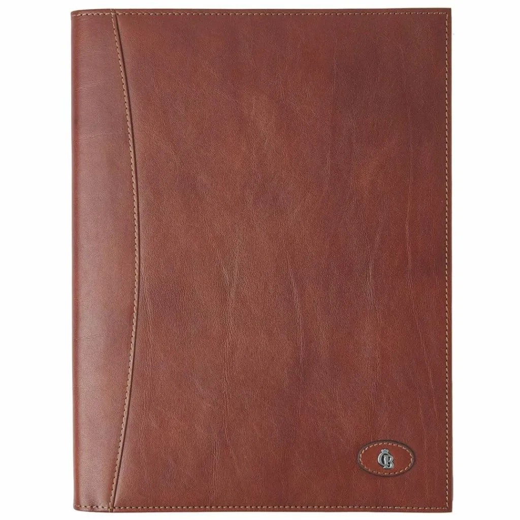 Castelijn & Beerens Mappen Aller Art<Schreibmappe Leder 32,5 cm cognac