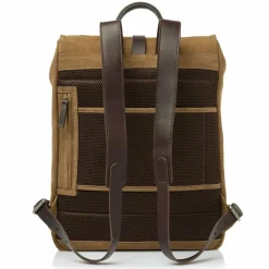 Castelijn & Beerens Lederrucksäcke|Business-Rucksäcke<Veneto Business-Rucksack RFID Schutz Leder 39 cm Laptopfach taupe