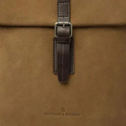 Castelijn & Beerens Lederrucksäcke|Business-Rucksäcke<Veneto Business-Rucksack RFID Schutz Leder 39 cm Laptopfach taupe