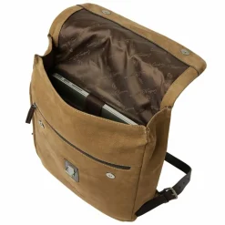 Castelijn & Beerens Lederrucksäcke|Business-Rucksäcke<Veneto Business-Rucksack RFID Schutz Leder 39 cm Laptopfach taupe