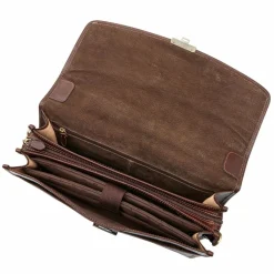 Online Castelijn & Beerens Verona Aktentasche RFID Leder 41 cm Laptopfach mocca