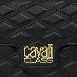 Cavalli Class Henkeltaschen<Amanda Handtasche 24 cm Black