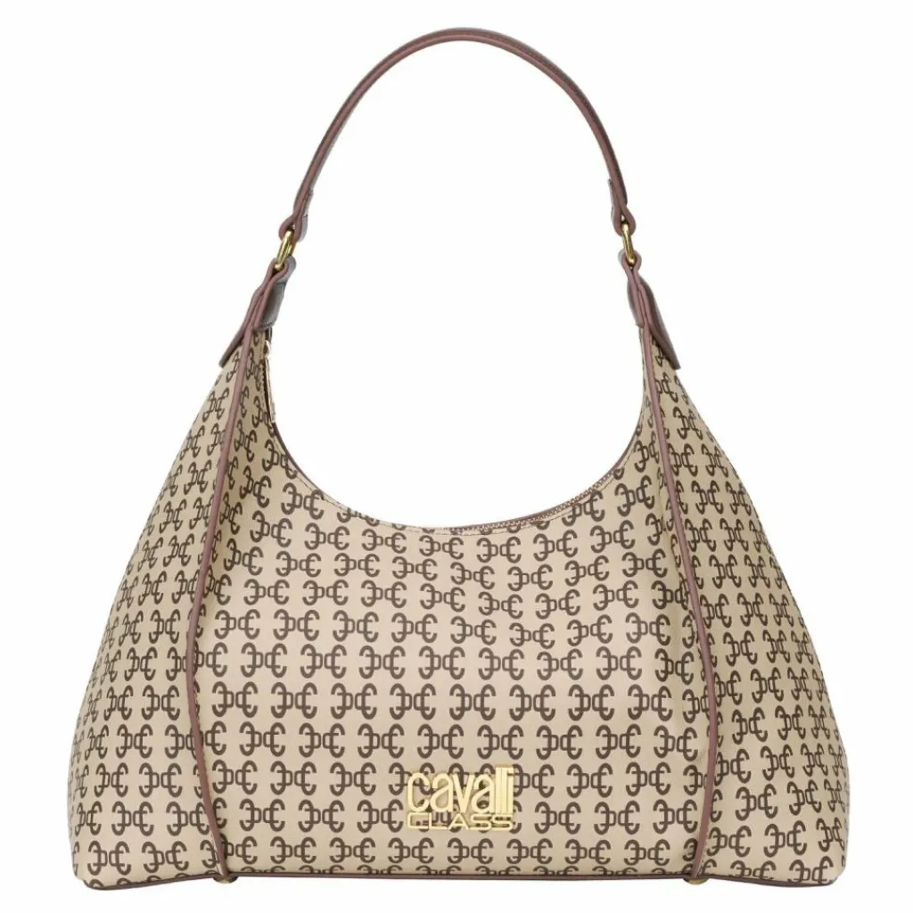 Cavalli Class Patrizia Schultertasche 36 cm Monogram-Chocolate