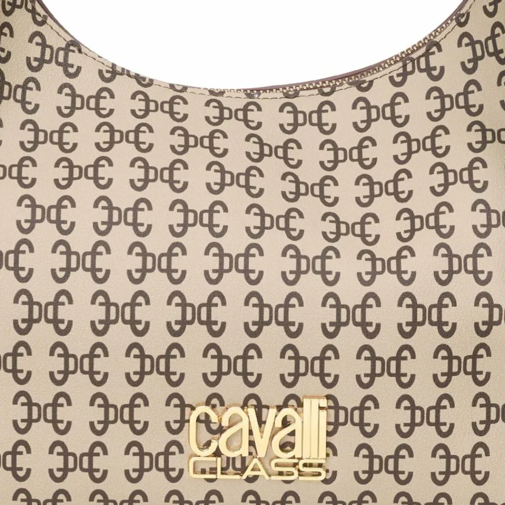 Cavalli Class Patrizia Schultertasche 36 cm Monogram-Chocolate