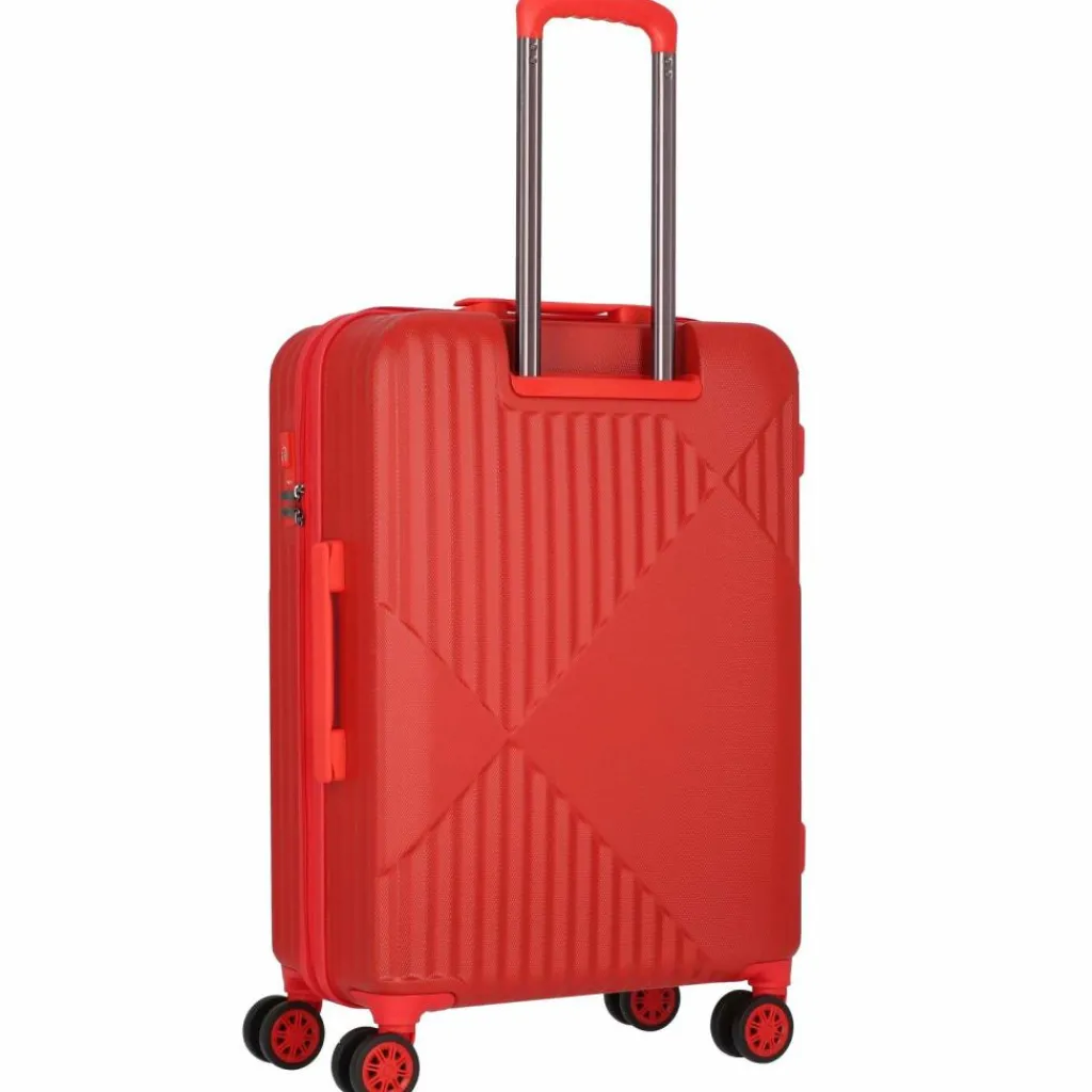 Check.In Koffersets Als Hartgepäck|Koffersets 3-Teilig<Liverpool 4-Rollen Kofferset 3tlg. rot