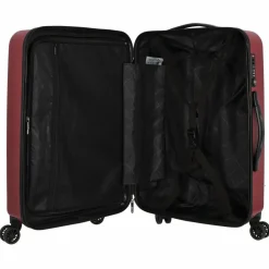 Check.In Koffersets Als Hartgepäck|Koffersets 3-Teilig<Mailand 4-Rollen Kofferset 3tlg. rot