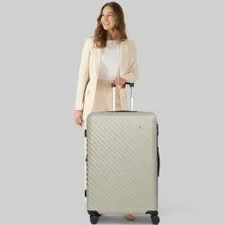 Check.In Paradise 2.0 4 Rollen Trolley L 78 cm mit Dehnfalte
