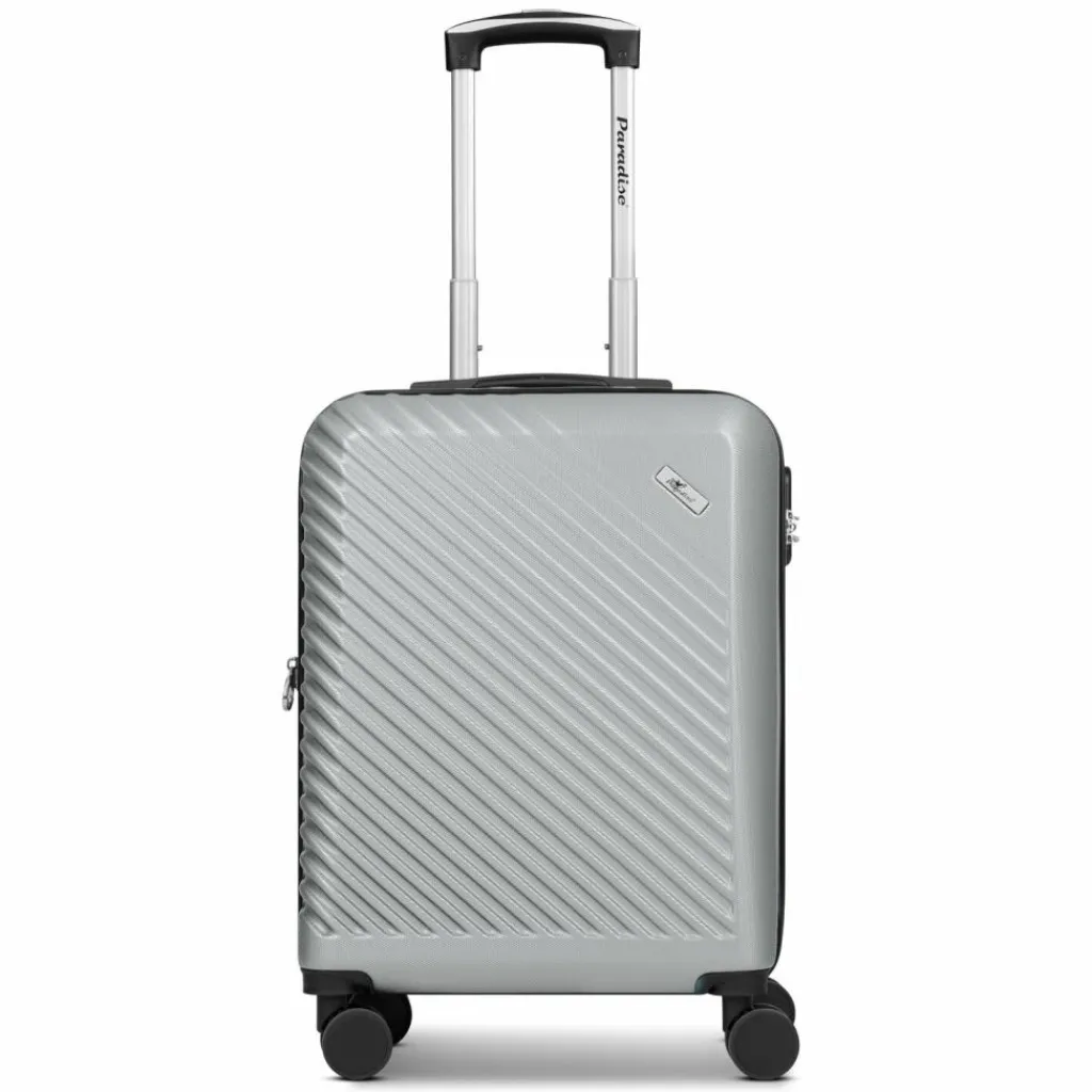 Check.In Hartgepäck Kabinengepäck|4-Rollen Kabinentrolleys<Paradise 2.0 4 Rollen Kabinentrolley S 55 cm mit Dehnfalte stone grey