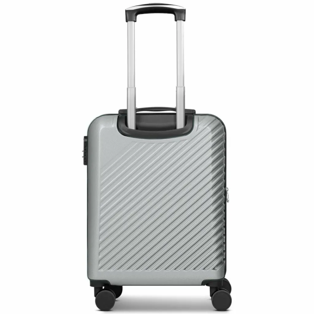 Check.In Hartgepäck Kabinengepäck|4-Rollen Kabinentrolleys<Paradise 2.0 4 Rollen Kabinentrolley S 55 cm mit Dehnfalte stone grey