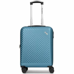 Outlet Check.In Paradise 2.0 4 Rollen Kabinentrolley S 55 cm mit Dehnfalte glacier blue