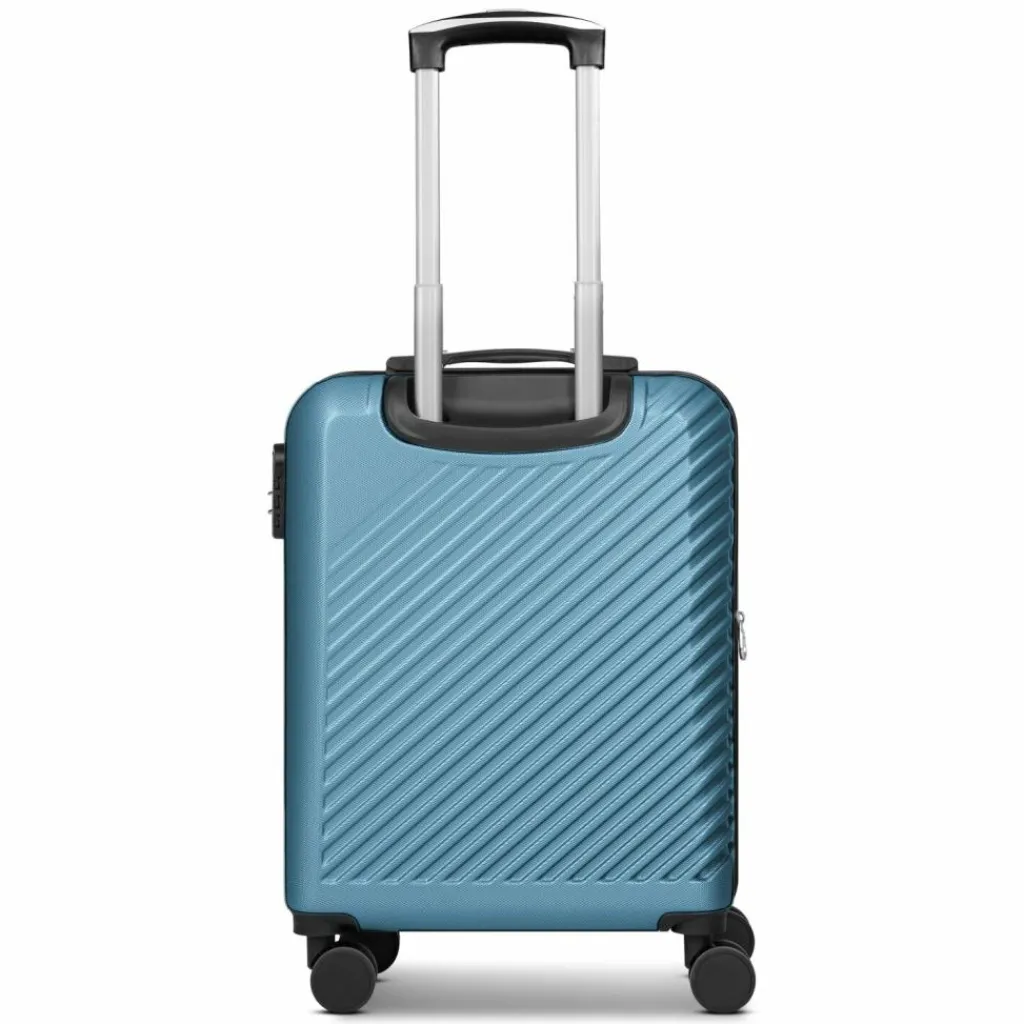Outlet Check.In Paradise 2.0 4 Rollen Kabinentrolley S 55 cm mit Dehnfalte glacier blue